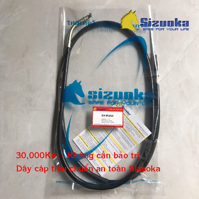 Dây phanh sau Sh mode 125 2013-2019 không ABS CAB3042